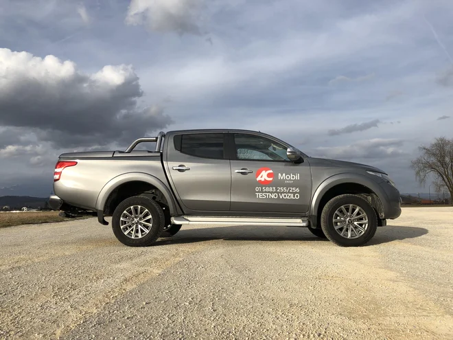 Mitsubishi L200. FOTO: Aljaž Vrabec