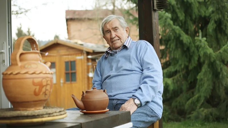 Fotografija: Jurij Souček, igralec, dobitnik Borštnikovega prstana in Ježkove nagrade. FOTO: Leon Vidic