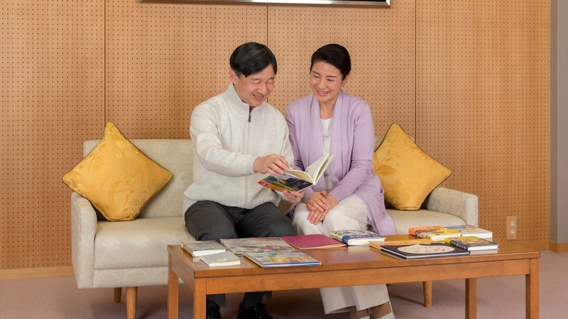 Fotografija: Japonski prestolonaslednik Naruhito in njegova soproga Masako FOTO: Reuters