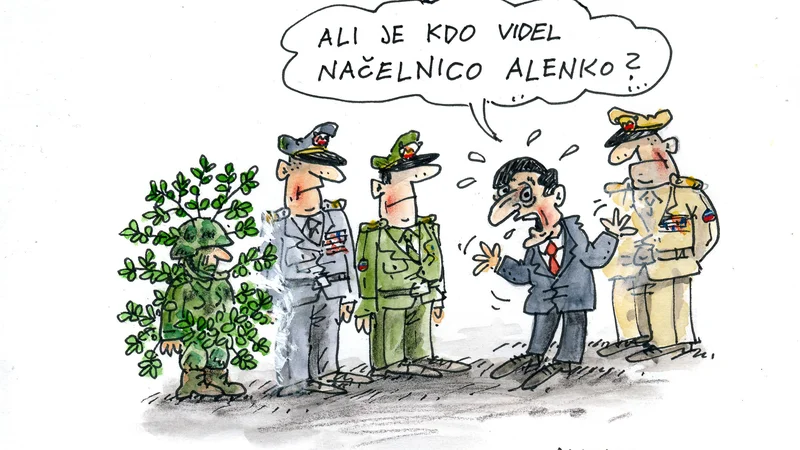 Fotografija: Karikatura: Marko Kočevar