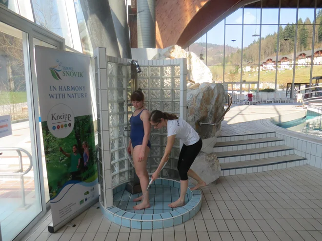 »Ker nobeno od obstoječih termalnih zdravilišč nima celovite ponudbe Kneippanja, smo se odločili za razvoj tega turističnega proizvoda,« pravi direktorica Petra Zlatoper. FOTO: Bojan Rajšek/Delo