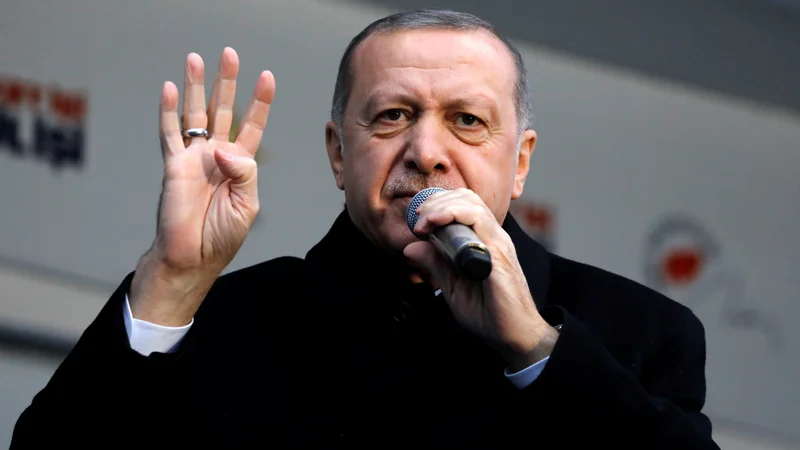 Fotografija: Recep Tayyip Erdoğan. FOTO: Umit Bektas/Reuters