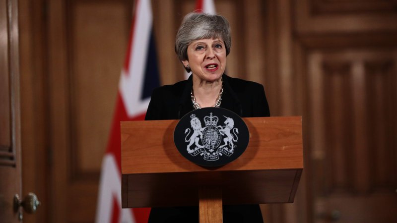 Fotografija: Britanska premierka Theresa May FOTO: AFP
