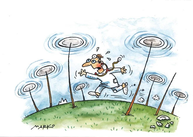 Karikatura: Marko Kočevar