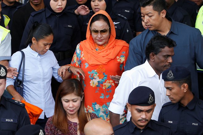 V afero je vpletena tudi Rosmah Mansor<strong>, </strong>soproga nekdanjega premiera. FOTO: Lai Seng Sin