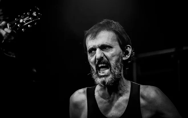 Goran Bare &ndash; trpeča rockovska duša.<br />
Foto: Jože Suhadolnik<br />
&nbsp;