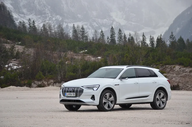 Audi e-tron kot začetnik in hkrati vrh električne ponudbe te znamke Foto Gašper Boncelj