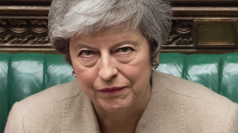 Predlog britanske premierke za podaljšanje brexita do 30. junija je EU enkrat že zavrnila. FOTO: JESSICA TAYLOR/ Afp