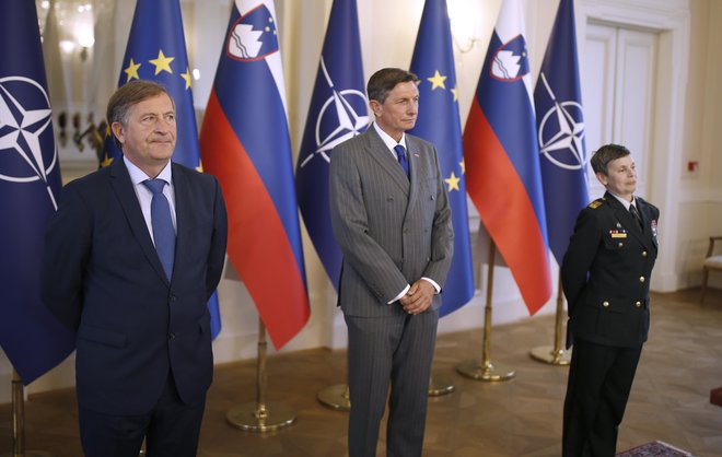 Kakovost in zavzetost ljudi Pahor kot vrhovni poveljnik ocenjuje kot dobro, se pa zaveda težav z motivacijo. FOTO: Blaž Samec