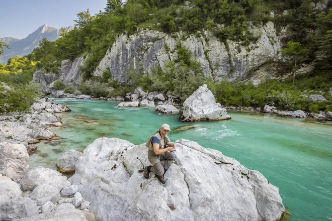 Mir v kanjonu reke Soče. Foto Tristan Shu