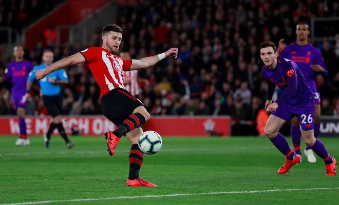 Shane Long je Southampton popeljal v vodstvo. FOTO: Reuters