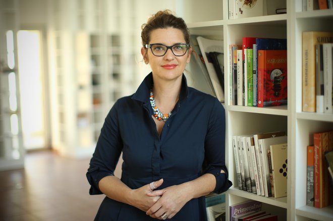 Renata Zamida, predsednica Javne agencije za knjigo. FOTO: Jure Eržen/Delo