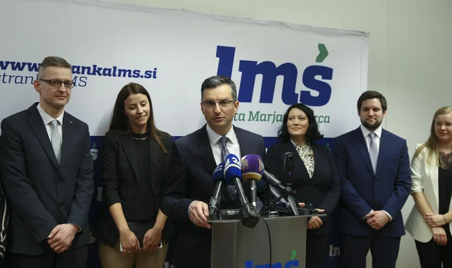 Predsednik stranke LMŠ Marjan Šarec verjame v svojo evropsko listo. Foto Jože Suhadolnik