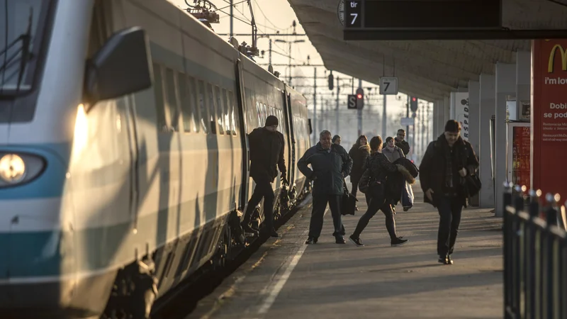 Fotografija: Sama z mladci na mednarodnem vlaku za Dunaj nisem bila v nikakršni povezavi. FOTO: Voranc Vogel/delo