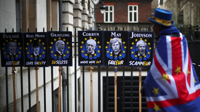Fotografija: Tudi politično krizo na Otoku politiki EU spremljajo z zaskrbljenostjo, a tudi razumevanjem. FOTO: Hannah Mckay/Reuters