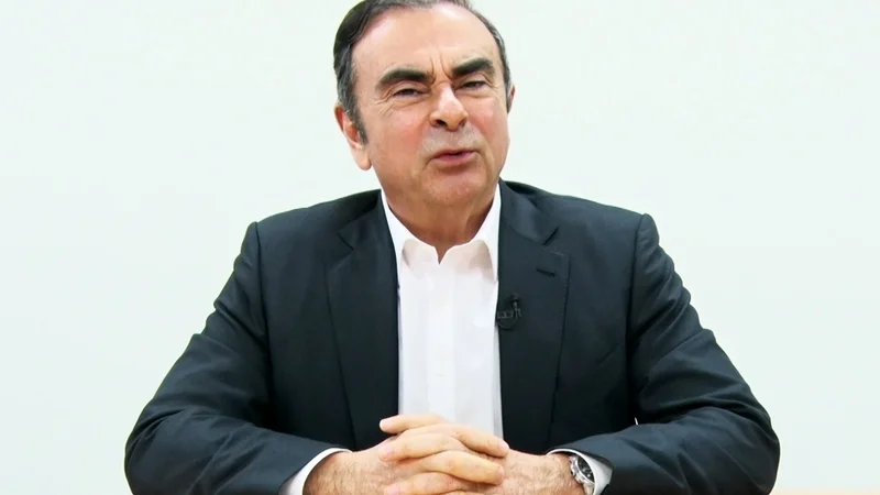 Fotografija: Carlos Ghosn je obtožil nasprotnike, da so ga potunkali v blato samo zaradi pohlepa. FOTO: AFP