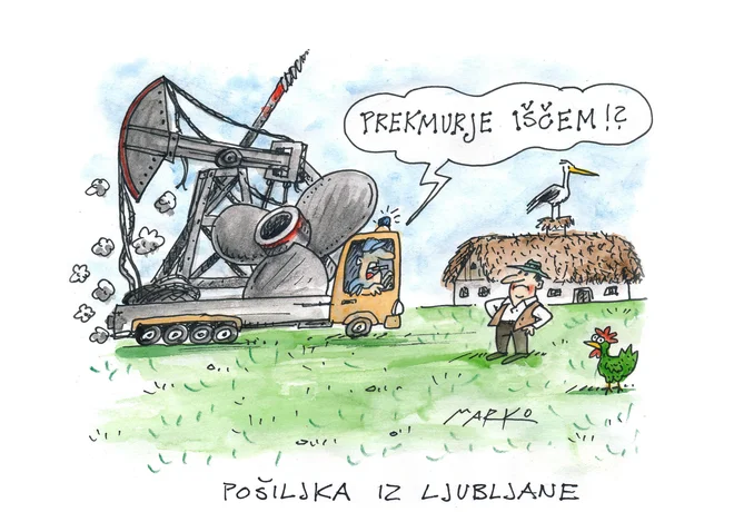 Karikatura: Marko Kočevar