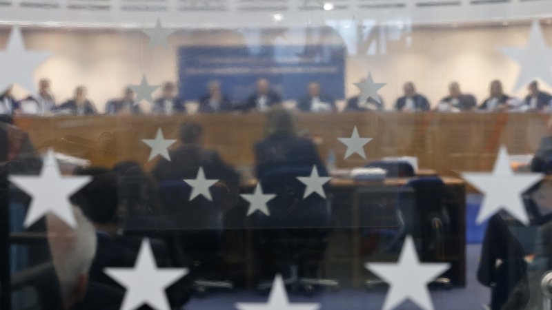 Fotografija: Evropski sodniki državo največkrat okrcajo zaradi nespoštovanja pravice do učinkovitega pravnega sredstva in sojenja v razumnem roku. FOTO: Reuters