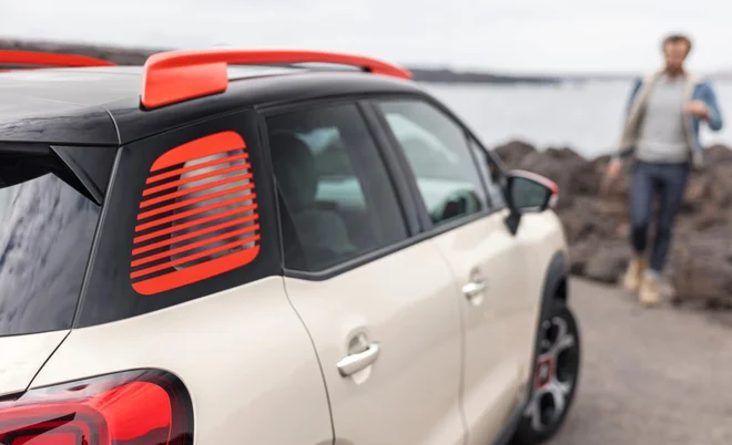 Model C3 Aircross ima širino in obline. Foto Citroen