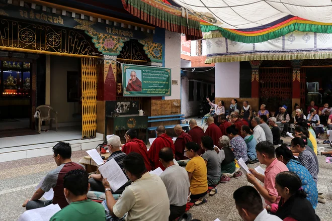 Tibetanci se sprašujejo, kdo ga bo nasledil. FOTO: Reuters