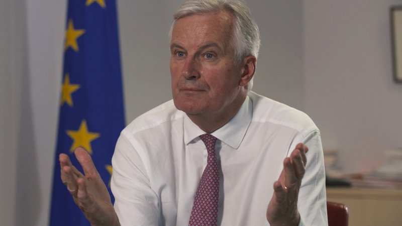 Fotografija: Michel Barnier. Foto TVS