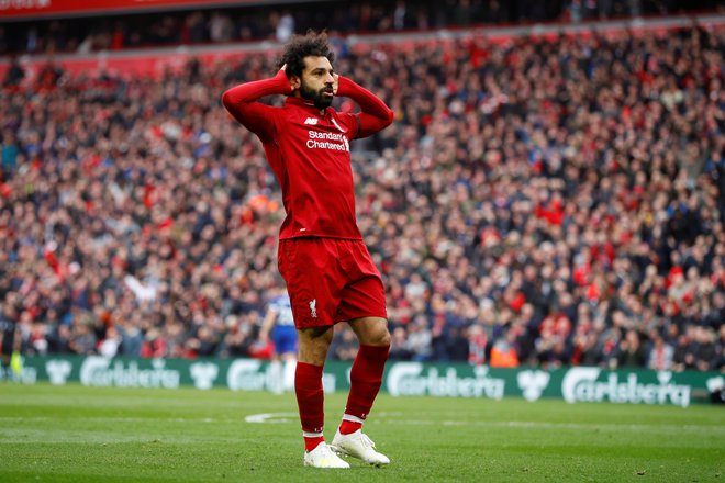 Mohamed Salah, Liverpool. Foto Phil Noble/Reuters