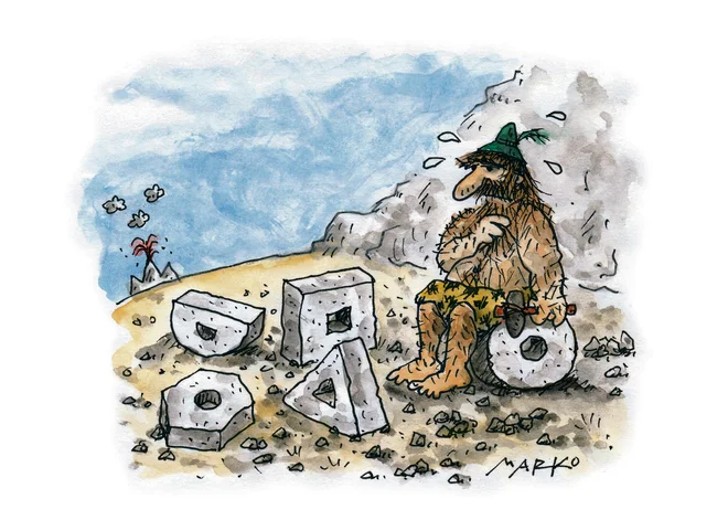 Karikatura: Marko Kočevar