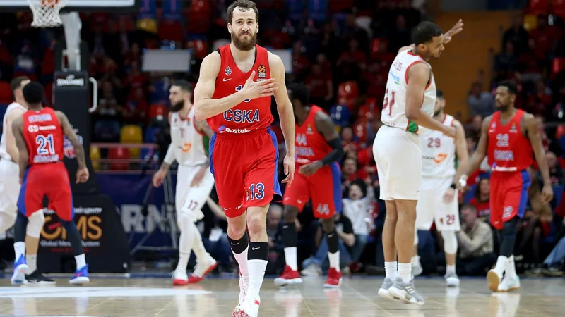 Fotografija: Sergio Rodriguez je bil prvi strelec CSKA ob zmagi nad španskim podprvakom. FOTO: Euroleague