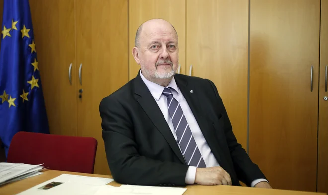 Zmago Jelinčič Plemeniti je prepričan, da bo v prihodnje eden od kandidatov liste SNS sedel v evropskem parlamentu. Foto Roman Šipić