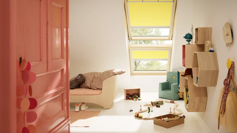 Fotografija: Pokažite nam otroško sobico ali kotiček za vaše najmlajše in se potegujte za lepe nagrade! FOTO: Velux