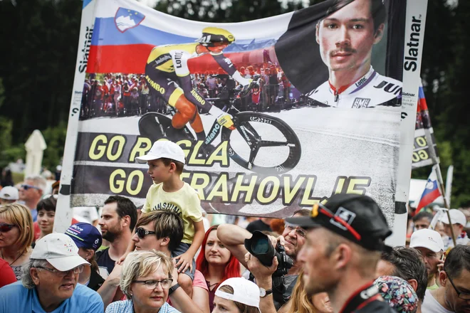 Prireditelji dirke Po Sloveniji bodo letos poskrbeli za dogodke pred etapami profesionalcev in po njih. Foto Uroš Hočevar