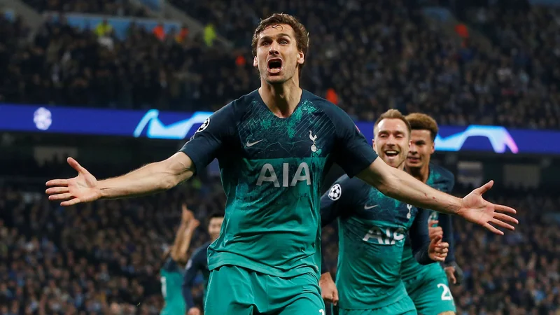 Fotografija: Fernando Llorente je dosegel odrešilni gol za Tottenham. FOTO: Reuters