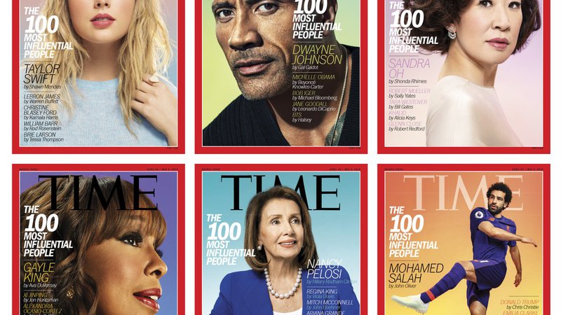 Fotografija: Pri reviji Time so izbrali sto najvplivnejših ljudi za leto 2019. FOTO: Time/twitter