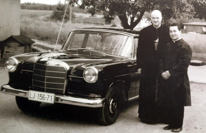 Razstava o škofu Antonu Vovku v Stiškem samostanu. Foto Igor Modic