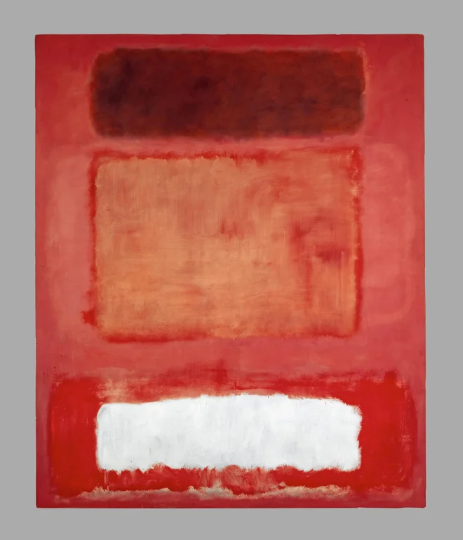 Rothko je bil eden od zadnjih predstavnikov modernistične vere v sliko. <em>Brez naslova</em>, 1950.<br />
Foto © Kate Rothko Prizel in Christopher Rothko