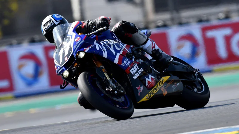 Marko Jerman je bil zadovoljen z 12. mestom na 24-urni dirki za svetovno prvenstvo v Le Mansu. FOTO: Wojcik Yamaha