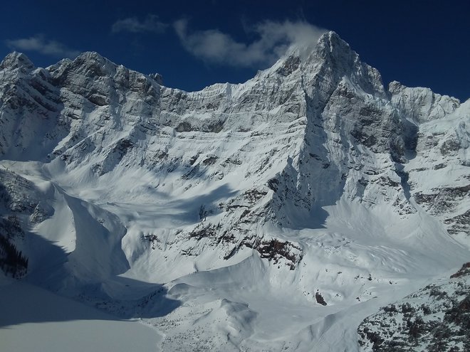 Howse Peak leži v kanadski pokrajini Alberta. FOTO: Handout/AFP