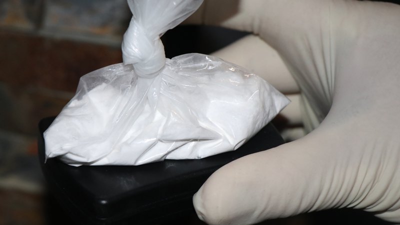 Fotografija: V Sloveniji so zasegli izjemno čist kokain. FOTO: Policija