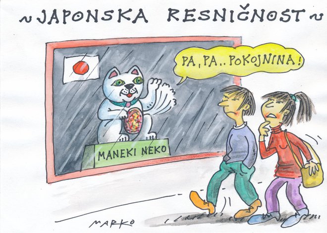 Karikatura: Marko Kočevar