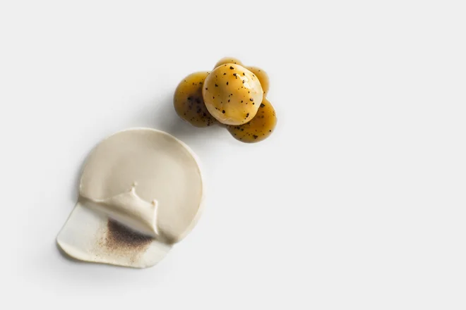 Daniel Humm je najbolj ponosen na svojo preprosto zeleno s tartufi na dva načina. Foto Theworlds50best.com