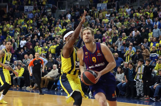 Jaka Blažič je dosegel tri točke. FOTO: Euroleague