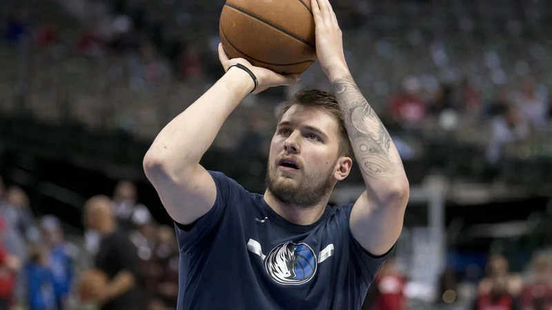 Fotografija: Luka Dončić, magnet za ljubitelje košarke in širšo publiko, je eden od zvezdnikov, zaradi katerih je liga NBA med gledalci zunaj ZDA še bolj priljubljena. FOTO: Usa Today Sport