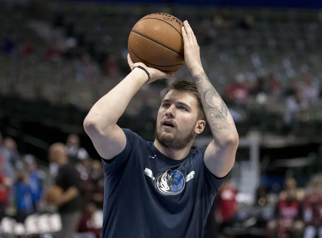 Luka Dončić, magnet za ljubitelje košarke in širšo publiko, je eden od zvezdnikov, zaradi katerih je liga NBA med gledalci zunaj ZDA še bolj priljubljena. FOTO: Usa Today Sport