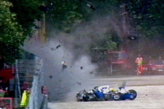 Ayrton Senna se je smrtno ponesrečil 1. maja leta 1994 na dirki za veliko nagrado San Marina. FOTO: Reuters