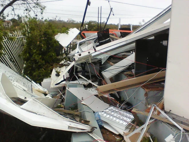 Ciklon je uničil ali poškodoval okoli 3300 hiš, 18.000 ljudi se je zateklo v začasna bivališča. FOTO: Social Media Solidarmed