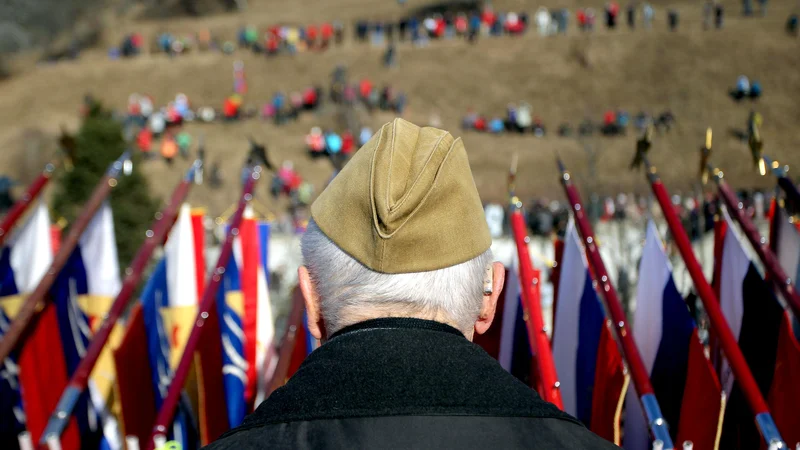 Fotografija: Z dnevom upora proti okupatorju se spominjamo ustanovitve Osvobodilne fronte slovenskega naroda (OF), ki je bila osrednja odporniška organizacija Slovencev v drugi svetovni vojni. FOTO: Roman Šipić