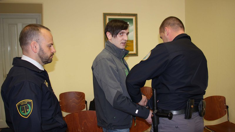 Fotografija: Martin Stariha je zdaj v priporu na enoti za forenzično psihiatrijo v Mariboru. FOTO: Tanja Jakše Gazvoda