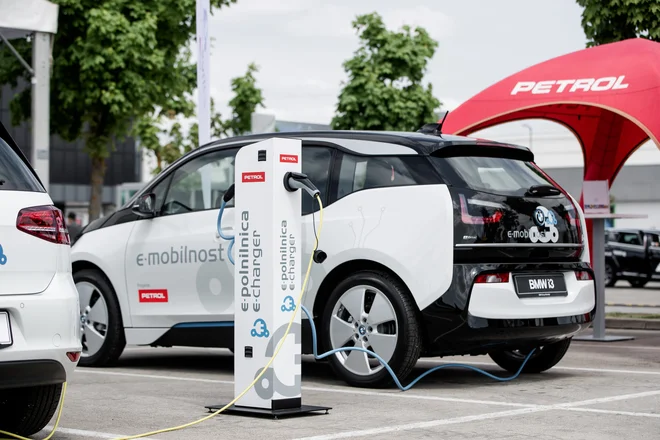 Avto na električni pogon poskrbi za trajnostno in do okolja prijazno mobilnost. Foto: Žiga Intihar