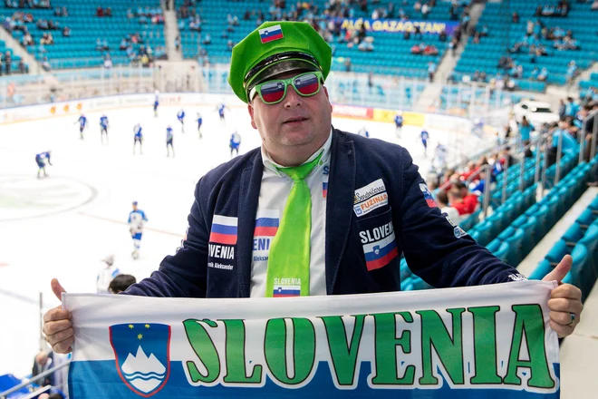 Rise so v Kazahstanu bodrili tudi slovenski navijači. FOTO: Matic Klanšek Velej/Sportida