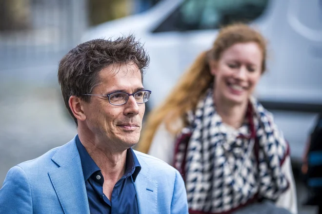 Bas Eickhout, vodilni kandidat Evropske zelene stranke. FOTO: Marcel Van Hoorn/Afp